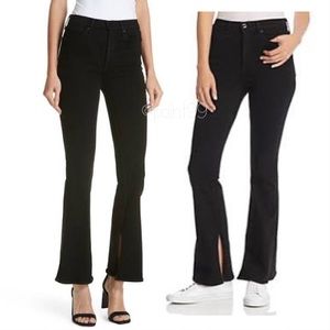 Rag & Bone High Waisted Side Slit Retro Chic Jeans